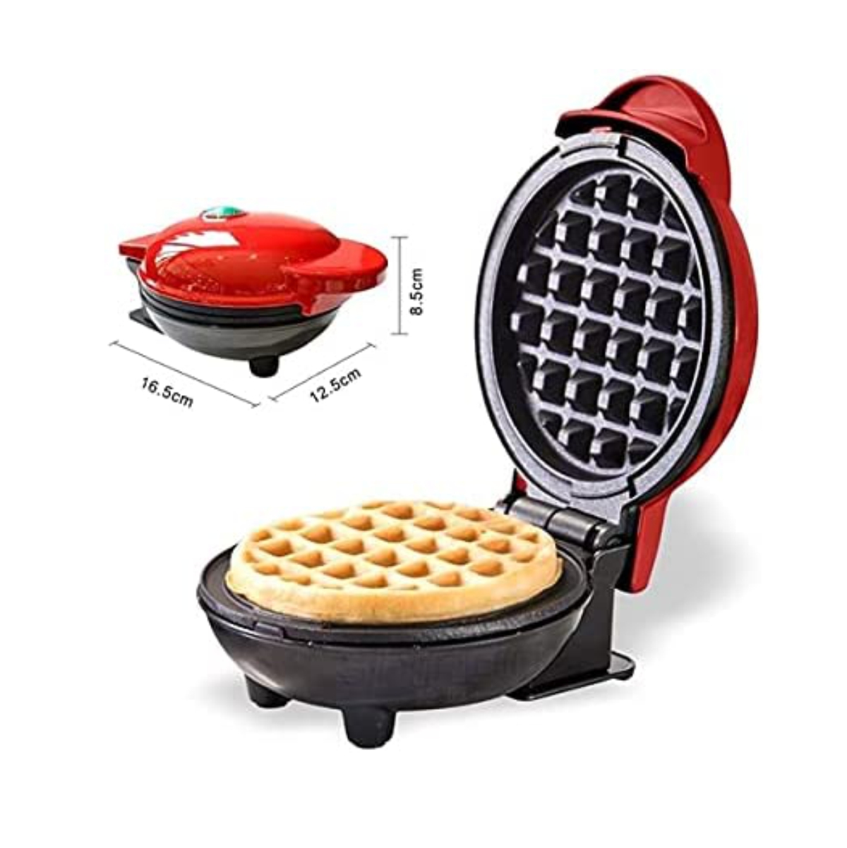 Miniatura 6 de Combo Mini Wafleras Redonda y Corazon